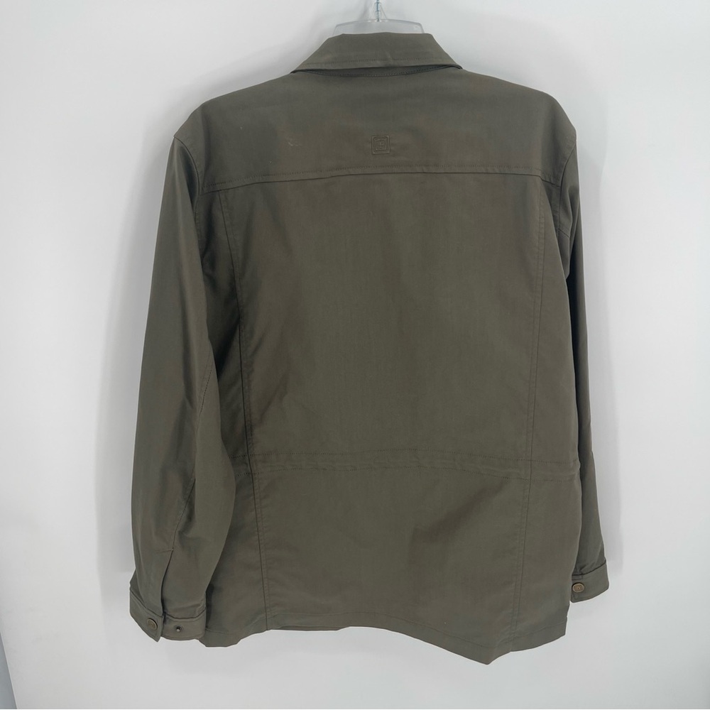 5.11 Tactical Series Army Green Full Zip Size Medium Watch Jacket Men’s Pockets - Picture 9 of 12